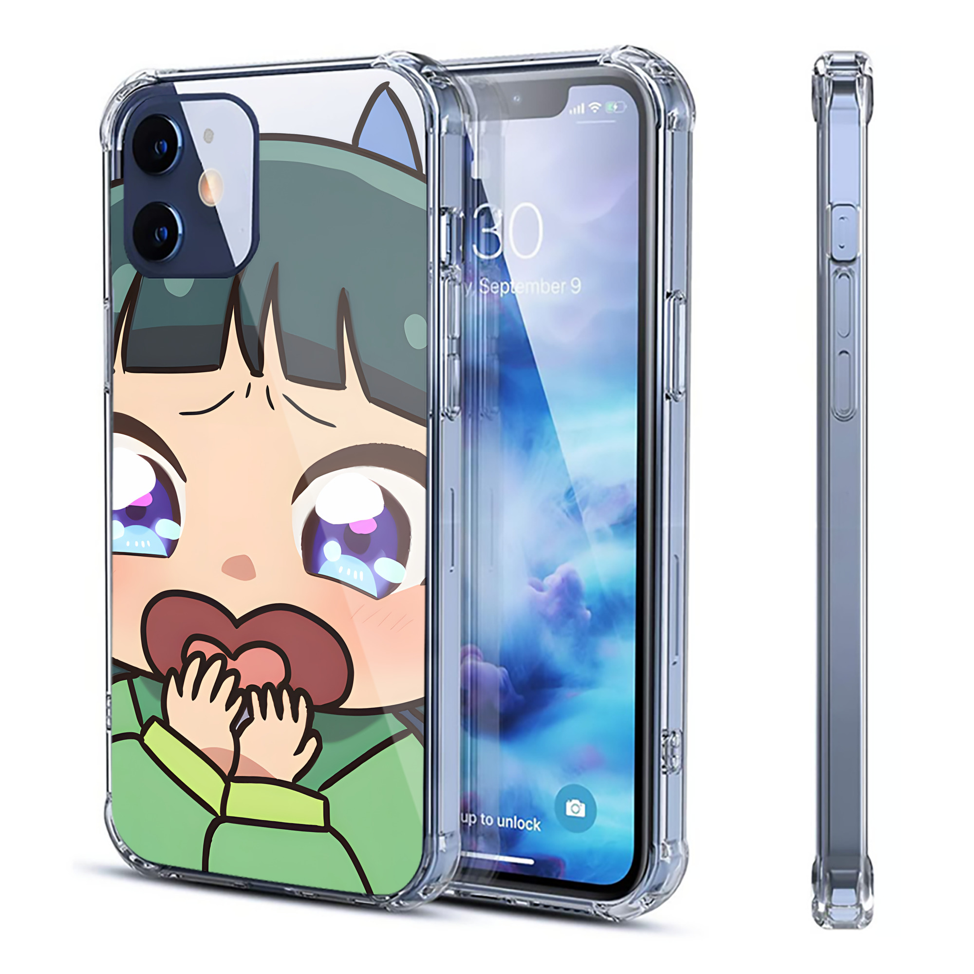 （画像用） 薬屋のひとりごと The Apothecary Diaries 【iPhone 12シリーズ対応】透明スマホケース（クリアソフトケース）